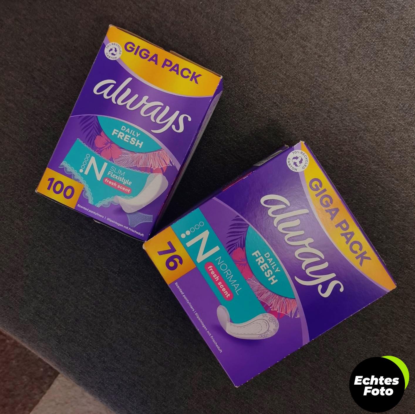 always-daily-fresh-slipeinlagen-100-stueck-flexistyle-foto-1