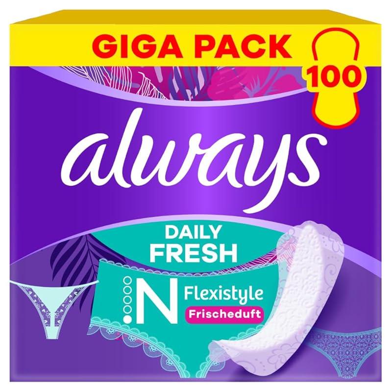 Immer frisch: Lohnt sich die Always Daily Fresh Slim Slipeinlagen-Packung?