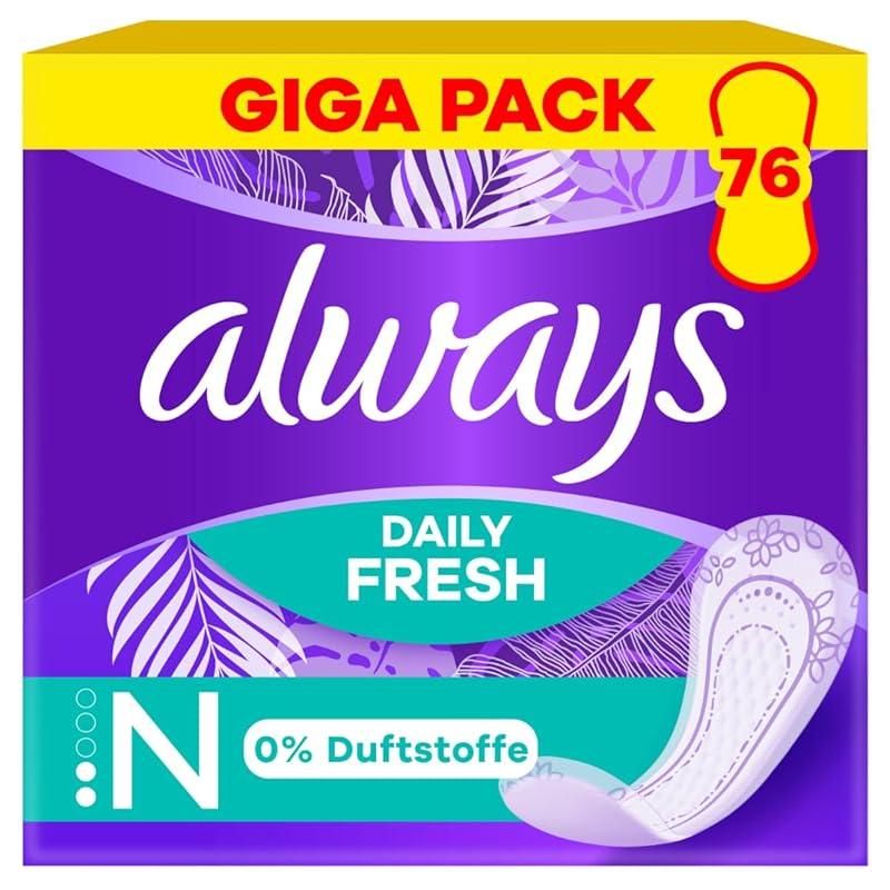 Meine Meinung zu den Always Daily Fresh Slipeinlagen: Frisch und zuverlässig!