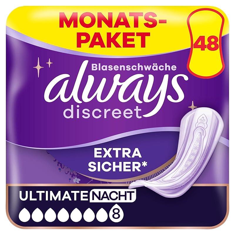 Immer zuverlässig und diskret: Always Discreet für ruhige Nächte
