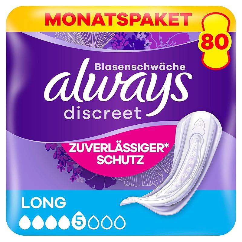 Meine Meinung zu Always Discreet Inkontinenzeinlagen für Frauen