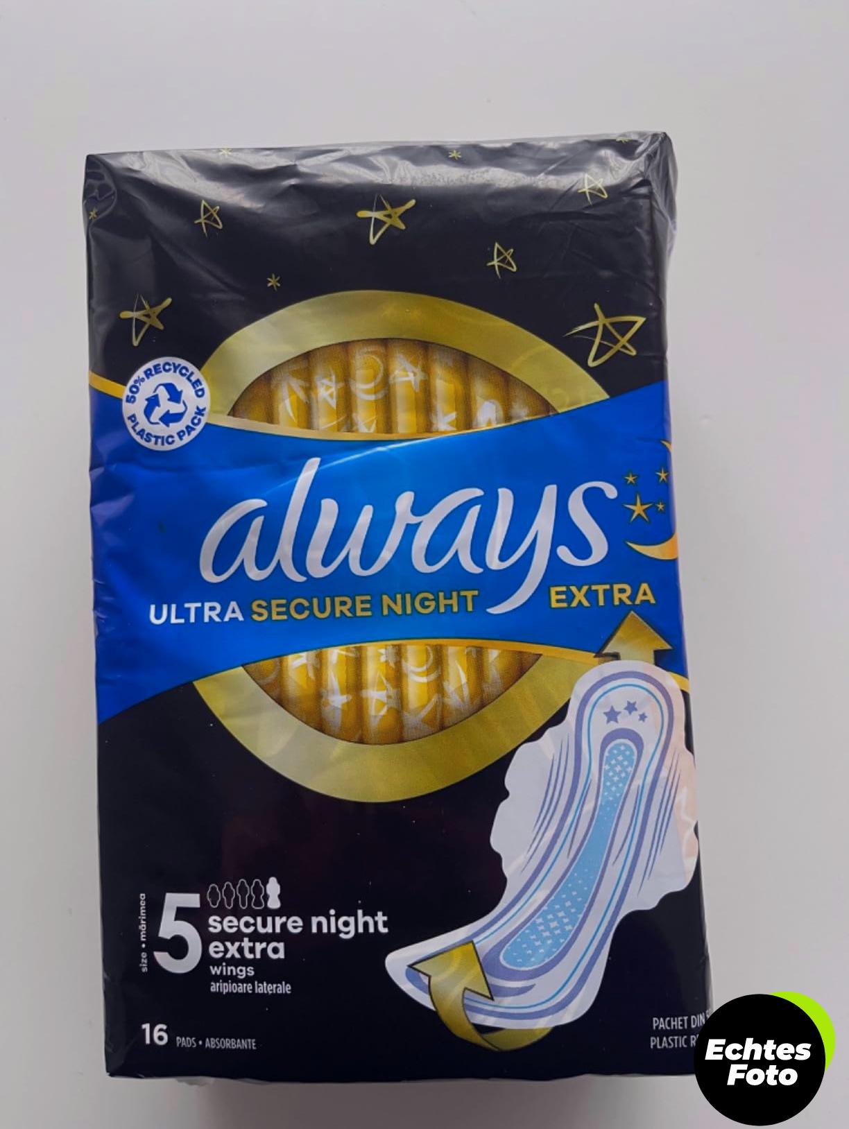 always-ultra-secure-night-binden-64-stueck-gr-5-foto-2