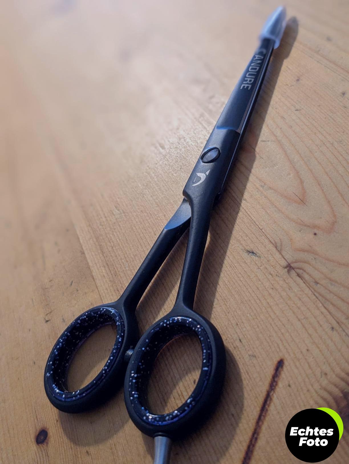 candure-friseur-haarschere-6-zoll-silber-foto-1