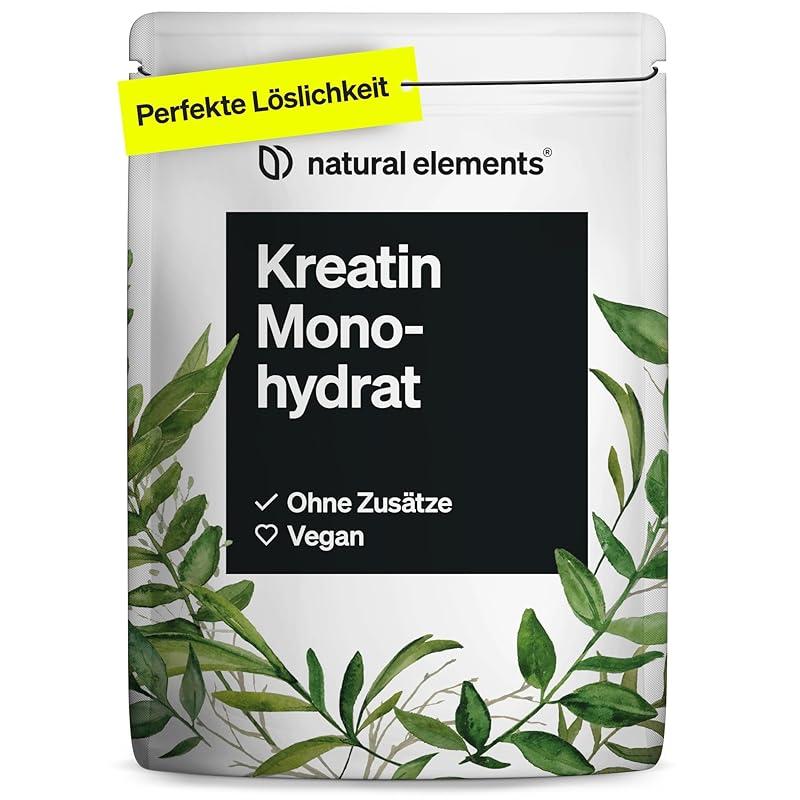 Mein Geheimtipp für mehr Energie: natural elements Kreatin 500g Feinpulver!