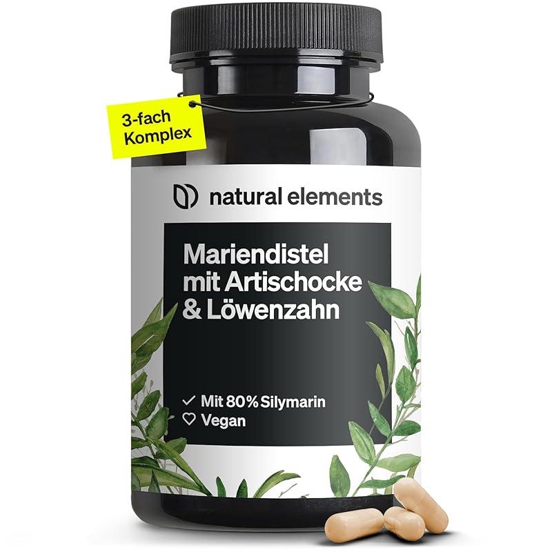 Entdecke die Kraft des Natural Elements Mariendistel Komplex für dein Wohlbefinden!